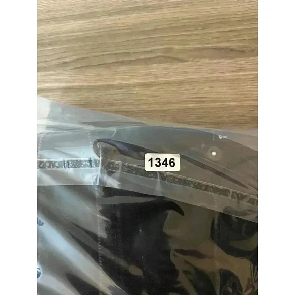 Anthropologie PILCRO Split Hem High-Rise Women's Black Jeans Straight 30X33 NWT - Picture 14 of 14